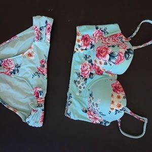 Seafolly Rococo Rose Longline Bikini